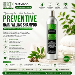 COMBO DẦU GỘI & HUYẾT THANH CHỐNG RỤNG KÍCH THÍCH MỌC TÓC BES HERGEN HAIR LOSS 12 ống