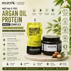 (CHÍNH HÃNG 100%) HẤP PHỤC HỒI CHUYÊN SÂU DELOFIL ARGAN OIL 500ML
