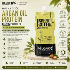 (CHÍNH HÃNG 100%) HẤP PHỤC HỒI CHUYÊN SÂU DELOFIL ARGAN OIL 500ML
