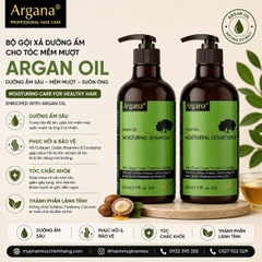 Dầu gội xả ARGANA dưỡng ẩm phục hồi tóc khô xơ Moisturizing 500ml/ 750ml