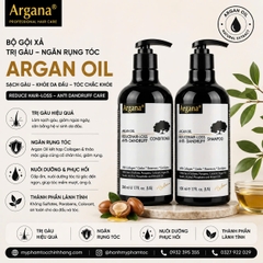 Dầu gội xả ARGANA phục hồi tóc và trị gàu Anti-Dandruff & Repair 500ml/ 750ml