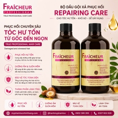 Bộ Dầu Gội Xả Phục Hồi Fraicheur Repair Shampoo & Conditioner 500ml - 800ml