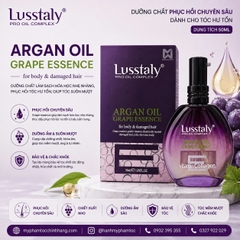 TINH DẦU DƯỠNG BÓNG LUSSTALY COLLAGEN VITAMIN E 50ML SHINE HAIR SERUM