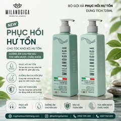 Dầu gội xả Milanogica Phục Hồi Hair Repair 355ml - 725ml
