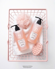 Sữa Tắm 21 Pharma Body Wash Dưỡng Sáng Da Nhật Bản 500ml | Làm Sạch, Dưỡng Ẩm, Mềm Mịn