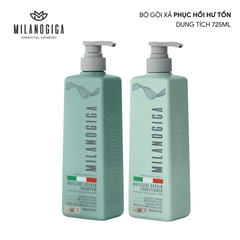 Dầu gội xả Milanogica Phục Hồi Hair Repair 355ml - 725ml