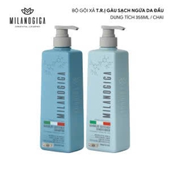 Dầu gội xả Milanogica trị gàu (Milanogica Anti-Dandruff) 350ml 725ml