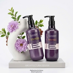 DẦU GỘI XẢ LUSSTALY COLLAGEN E 500ML - 800ML
