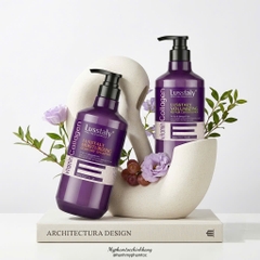 DẦU GỘI XẢ LUSSTALY COLLAGEN E 500ML - 800ML