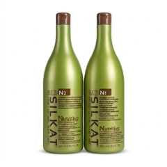 DẦU GỘI VÀ MẶT NẠ Ủ BES HERGEN SILKAT N1 N3  500ML - 1000ML