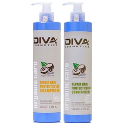 Dầu gội xả Diva Organic Dưỡng Màu và Phục Hồi Tóc Color Protect & Repair Shampoo & Conditioner