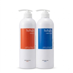 Cặp Dầu Gội và Dầu Xả SASABA Tròn 500ml 750ml