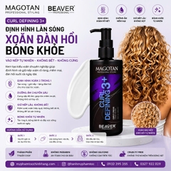 Gel sữa tạo kiểu xoăn BEAVER Magotan Curl Defining 300ml