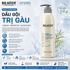 Dầu gội BEAVER số 4 trị gàu – làm sạch & cân bằng da đầu -  Scalp Balancing Anti-Dandruff Shampoo No.4 768ml
