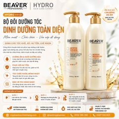 Bộ dầu gội – dầu xả phục hồi siêu dưỡng Beaver 3+ Intensive Care Shampoo & Conditioner