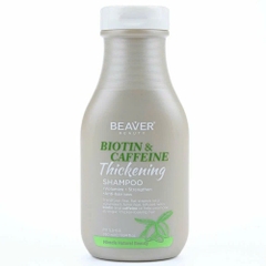 Dầu gội và dầu xả Beaver biotin & caffeine cho tóc rụng, mỏng, yếu 350ml