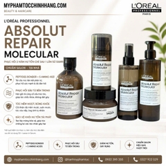 Bộ sản phẩm phục hồi chuyên sâu L'Oréal Professionnel Absolut Repair Molecular