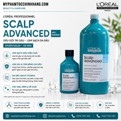 Dầu Gội  Ngăn Gàu L'Oreal Scalp Advanced Anti-Dandruff Shampoo 300ml/500ml/1500ml