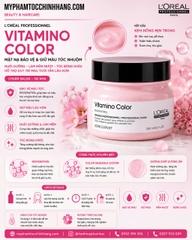 DẦU GỘI XẢ CHO TÓC NHUỘM L'OREAL VITAMINO COLOR 1500ML - 750ML - 500ML
