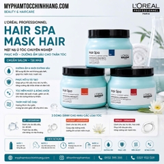 Hấp dầu L'oreal Hair Spa New Repair Phục Hồi- Nourishing Dưỡng Ẩm 2024 500ml