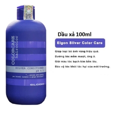 Dầu gội xả tím khử vàng Elgon Colorcare Silver Anti-Yellow
