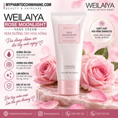 Kem Dưỡng Da Tay Tinh Thể Nước Weilaiya Water Crystal Hand Cream 75ml