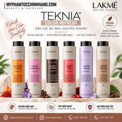 DẦU GỘI XẢ BÙ MÀU CHO TÓC NÂNG TONE, TÓC TẨY LAKME TEKNIA 300ML 250ML