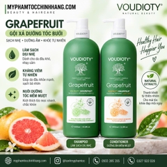 GỘI XẢ BIOTIN COLLAGEN BƯỞI HỒNG VOUDIOTY GRAPEFRUIT CHỐNG RỤNG, HỖ TRỢ MỌC TÓC, XỊT DƯỠNG 50ML