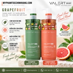 Cặp Gội Xả Bưởi Valert Grapefruit Mẫu Mới 2025 850ml