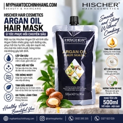 Dầu gội xả Hischer Argan Oil 500ml 1000ml