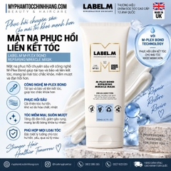 Mặt nạ phục hồi tóc chuyên sâu Label.m M-Plex Bond Repairing Miracle Mask 200ml