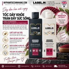 Dầu gội và dầu xả tăng độ dày tóc Label.m Amaranth Thickening Shampoo & Conditioner 300ml 1000ml