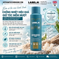 Xịt bảo vệ tóc khỏi nhiệt Label.m Fashion Edition Heat Protection Mist 150ml