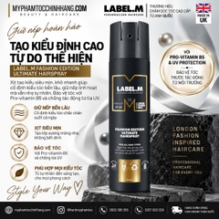 Keo Xịt Giữ Nếp Tóc Label.m Fashion Edition Ultimate Hairspray 250ml