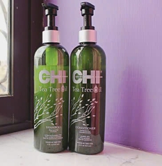 Dầu gội xả CHI tinh dầu tràm trà (CHI Tea Tree Oil Shampoo & Conditioner) 340ml - 739ml