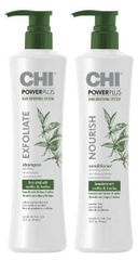 Bộ dầu gội xả CHI Power Plus – Ngăn rụng & Kích thích mọc tóc (CHI Power Plus Hair Renewing)