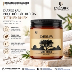Dầu gội và dầu xả Desir Argan siêu mượt 500ml