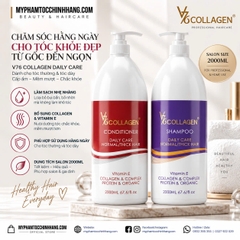 DẦU GỘI XẢ V76 LÀNH TÍNH DÀNH CHO MỌI LOẠI TÓC VÀ DA ĐẦU 2000ML
