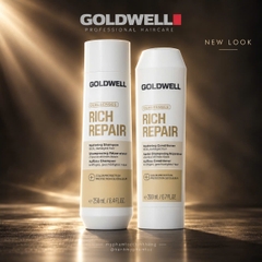 Dầu gội & xả, hấp, dưỡng phục hồi tóc hư tổn Goldwell Dualsenses Rich Repair Restoring