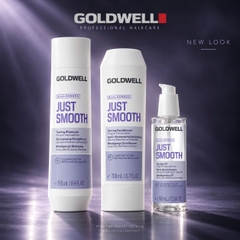 Dầu gội & xả Goldwell làm mượt tóc Dualsenses Just Smooth taming Shampoo & Conditioner
