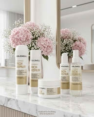 Dầu gội & xả, hấp, dưỡng phục hồi tóc hư tổn Goldwell Dualsenses Rich Repair Restoring
