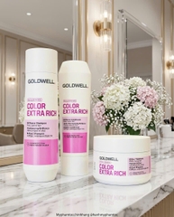 Dầu gội xả giữ màu nhuộm Goldwell Dualsenses Color Extra Rich Brilliance Shampoo & Conditioner