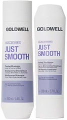 Dầu gội & xả Goldwell làm mượt tóc Dualsenses Just Smooth taming Shampoo & Conditioner