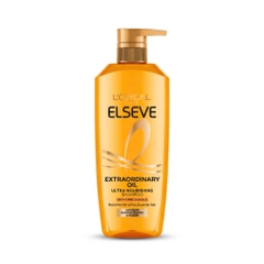 L’Oréal Paris Elseve Extraordinary Oil Smooth  | Bộ Dầu Gội Dầu Xả Dưỡng Mượt Tóc Khô Xơ, Xù Rối