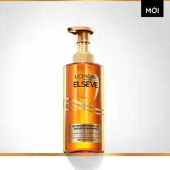 L’Oréal Paris Elseve Extraordinary Oil Smooth  | Bộ Dầu Gội Dầu Xả Dưỡng Mượt Tóc Khô Xơ, Xù Rối