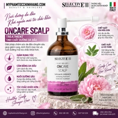 Combo gội và xịt giảm rụng SELECTIVE PROFESSIONAL ONCARE SCALP REVITALIZING  950ML + 180ML