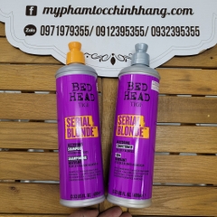 DẦU GỘI VÀ XẢ DƯỠNG MÀU TIGI BEDHEAD SERIAL BLONDE 400ML - 970ML