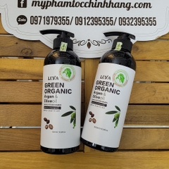 Dầu Gội Xả Dưỡng ẩm phục hồi Green Organic ( hương nước hoa) 500ml*2