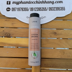 DẦU GỘI XẢ CHO TÓC NHUỘM MÀU NÂU LAKME COCOA BROWN 300ML - 250ML