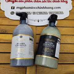 Cặp dầu gội xả Valention Bio Hair & Collagen 2X 500ml 800ml